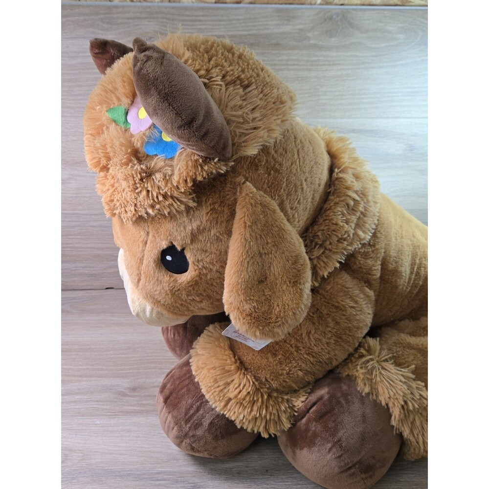 Fiesta Highland Cow Plush X-Large 24” Stuffed Animal Brown Buffalo RARE W/Tags